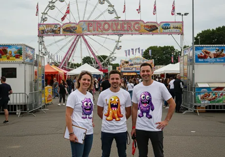 Команди продавців на ярмарках та фестивалях